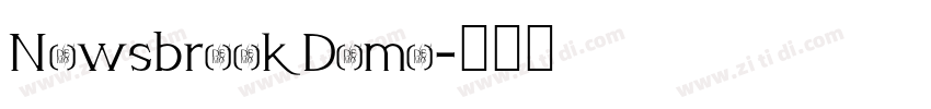 Newsbreak Demo字体转换